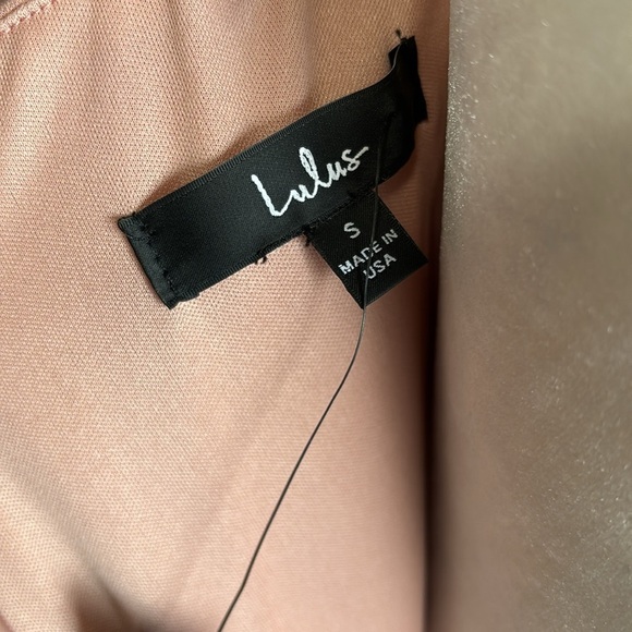 Lulus Drinks On Me Mauve Pink Sleeveless Pleated Bodycon Dress NWT - Picture 15 of 16
